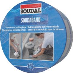 Dekarska taśma uszczelniająca Soudaband, kolor - aluminium 