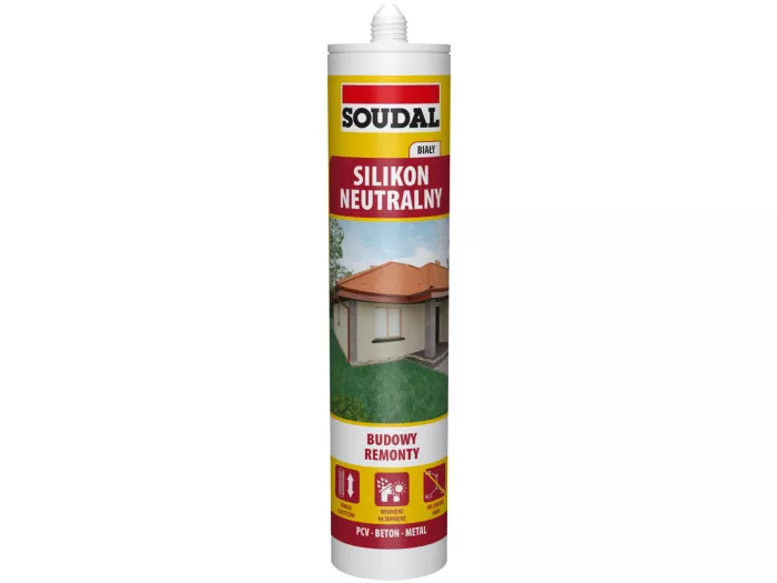 Silikon neutralny Biały 280ml