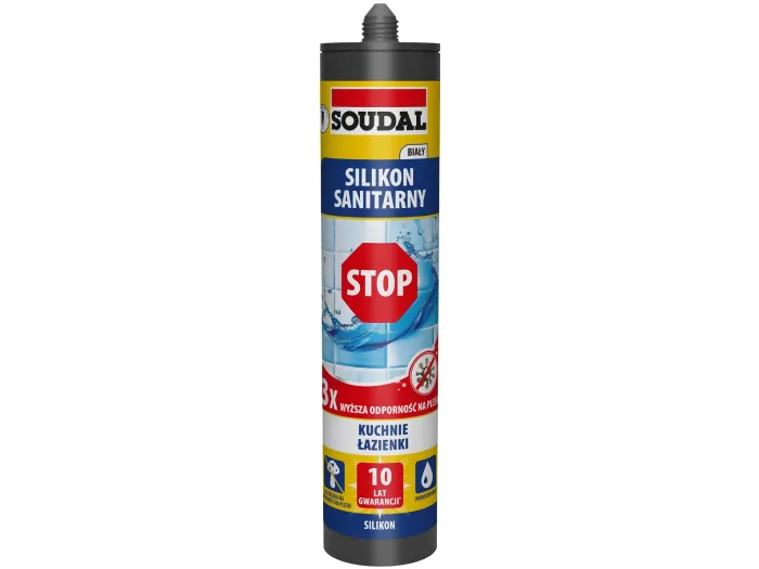 Silikon Sanitarny STOP Biały 280ml