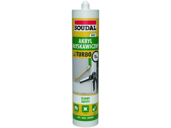 Akryl błyskawiczny Turbo Biały 280ml