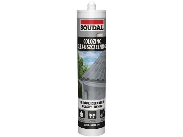 Klej do blach Colozinc Szary 290ml