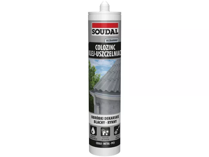Klej do blach Colozinc Przezroczysty 290ml