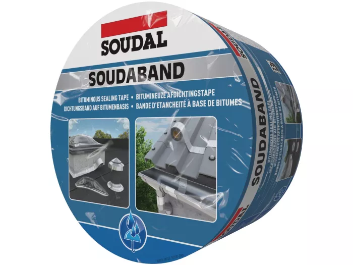 Dekarska taśma uszczelniająca Soudaband, kolor - ołów (graphit) 7,5cm