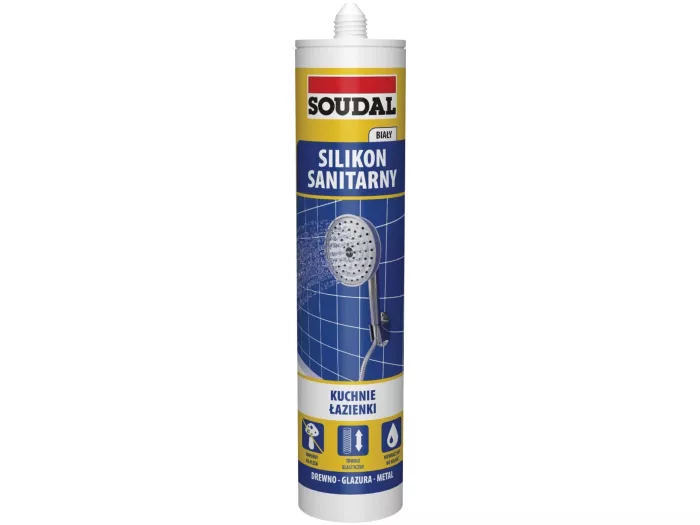Silikon sanitarny Biały 280ml