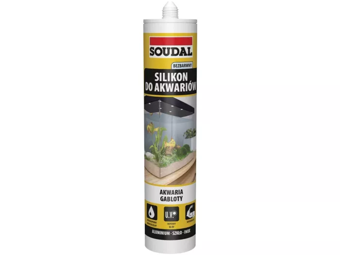Silikon do akwariów Bezbarwny 280ml