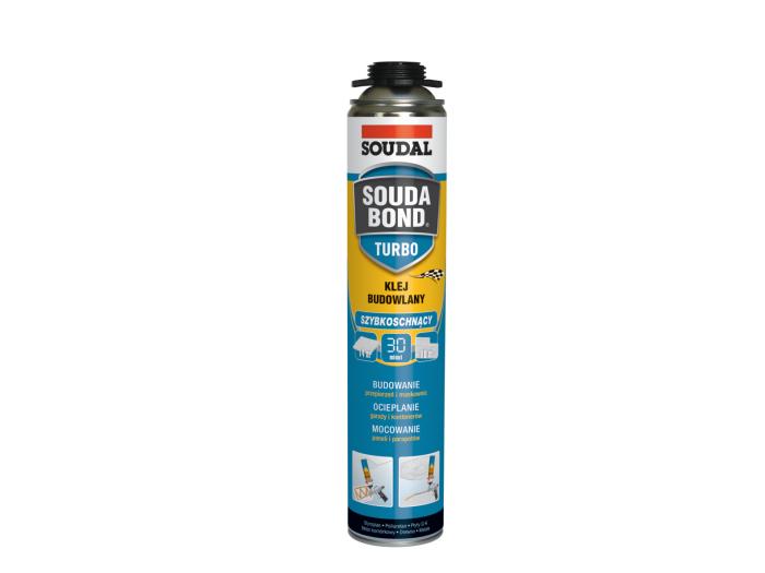 Product shot Klej budowlany szybkoschnący Soudabond TURBO 750ml